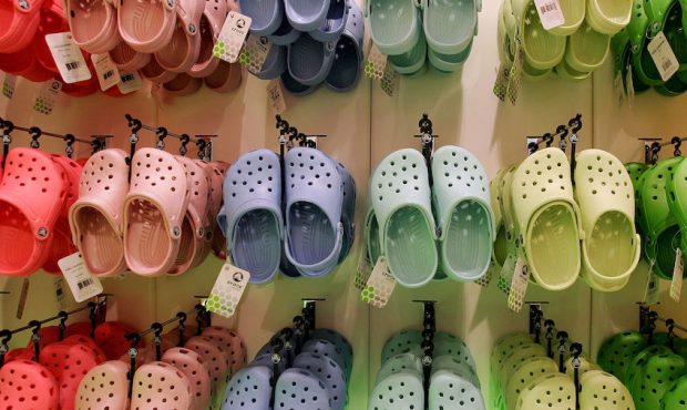 Crocs is donating its shoes to healthcare workers. (Cate Gillon/Getty Images)...