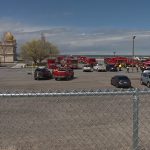 Firefighters from eight different agencies, and a response team with the Utah National Guard all responded.