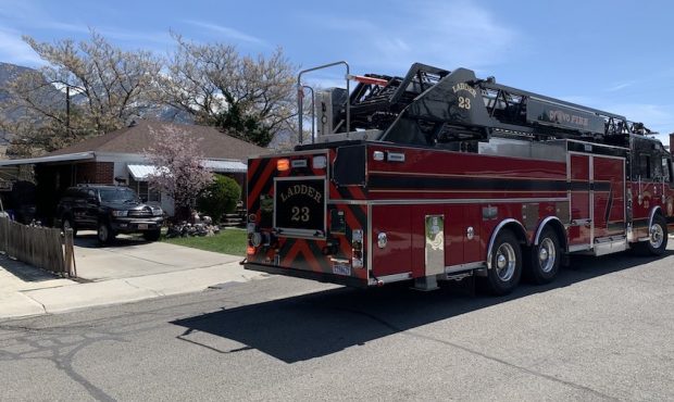 FILE: Firefighters responded to a small house fire in Provo on Tuesday. One man was critically inju...
