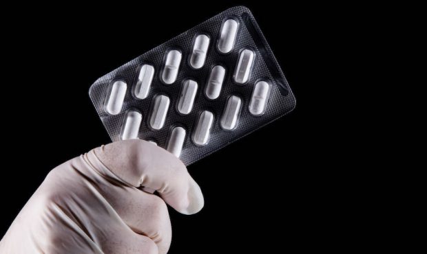 In this photo illustration, tablets of hydroxycholorquine in a blister pack are displayed (Photo il...