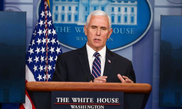 FILE: U.S. Vice President Mike Pence (Photo by Tasos Katopodis/Getty Images)...