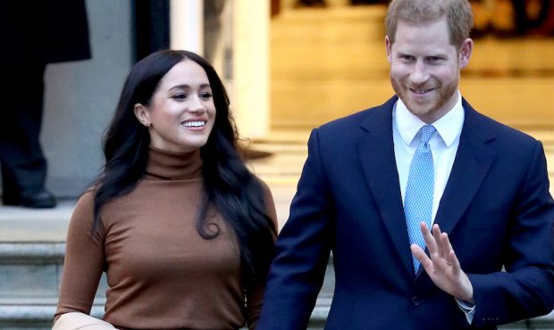Prince Harry, Duke of Sussex and Meghan, Duchess of Sussex depart Canada House on January 07, 2020 ...