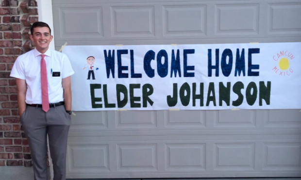 Elder Johanson recently returned from Mexico due to the pandemic....