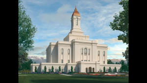 Rendering of the Tooele Valley Utah Temple (Intellectual Reserve, Inc.)