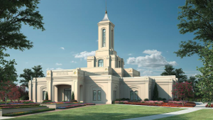 Rendering of the Moses Lake Washington Temple (Intellectual Reserve, Inc.)