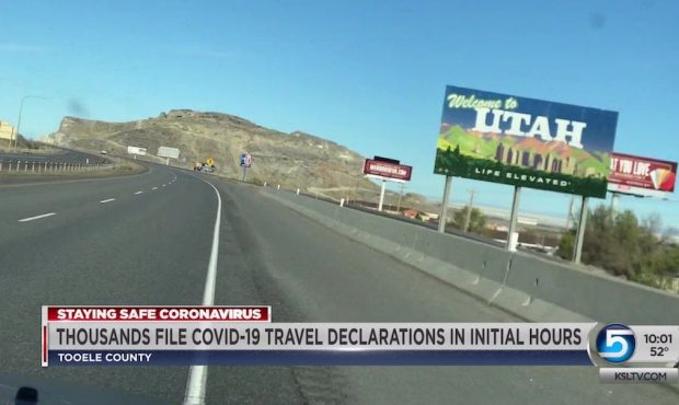 Thousands Of Travelers File COVID-19 Declaration Form Beginning Easter Weekend