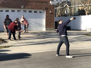DJ Rob Ferre staged a socially-distanced dance party for an entire Millcreek neighborhood on April 8, 2020.