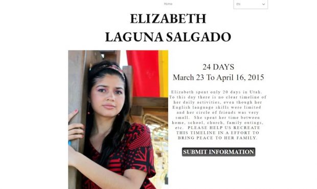New Website Launched In Elizabeth Salgado Case