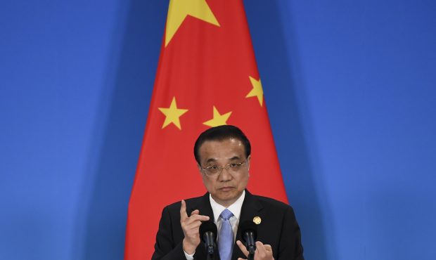 CHENGDU, CHINA - DECEMBER 24: China's Premier Li Keqiang speaks at a joint press conference at the ...