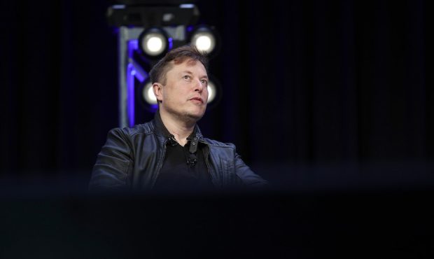 FILE: Elon Musk speaks at the 2020 Satellite Conference and Exhibition on March 9, 2020, in Washing...