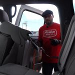 Auto detailer Mac McCullough told KSL that drivers should keep a disinfectant spray in their cars to clean touch points regularly.
