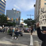 Protesters demonstrate in downtown Salt Lake City on June 8, 2020. (Photo: Andrew Adams, KSL TV)