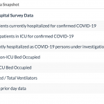 The daily hospital survey on June 27. (Utah COVID-19 Task Force)