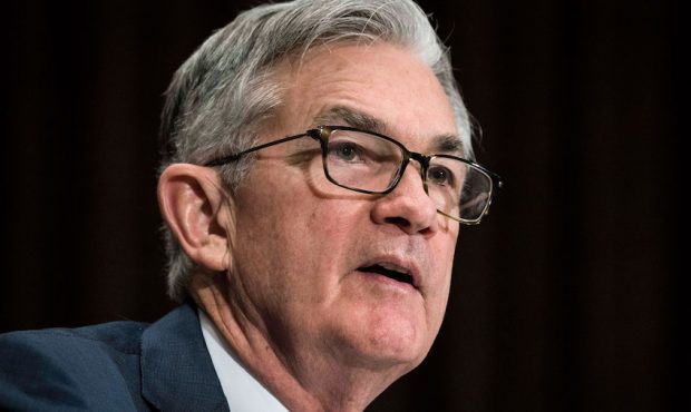 Federal Reserve Board Chairman Jerome Powell, seen here as he testifies during a hearing on Februar...