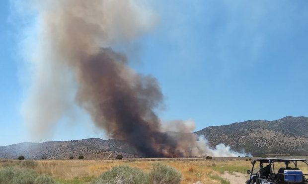 The Pole Canyon Fire. (Photo courtesy: Tanner Woods)...