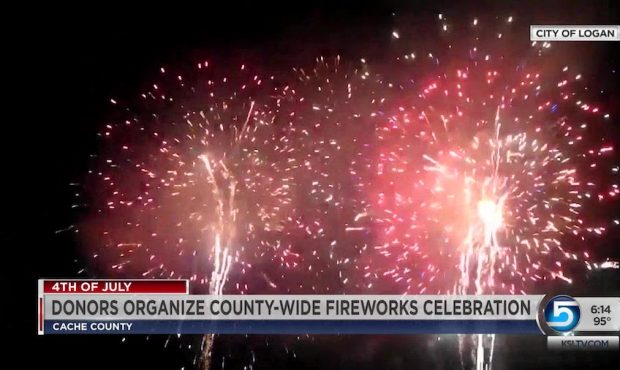 Cache Valley Donors Help Organize County-Wide Firework Show