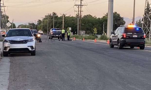 A man was taken to the hospital after he was struck by a vehicle while he was riding a scooter on J...