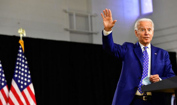 FILE: Democratic presidential nominee former Vice President Joe Biden (Photo by Mark Makela/Getty I...