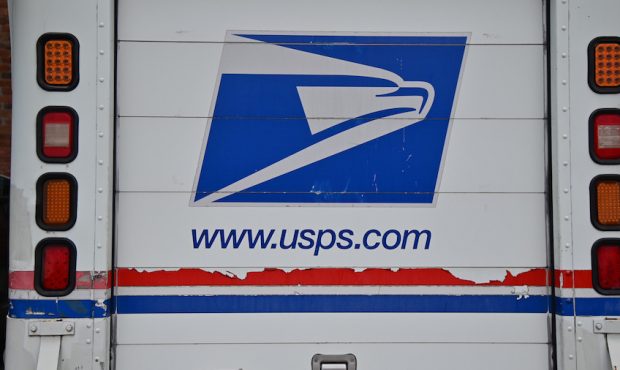 FILE: A close-up view of a postal truck is seen on August 17, 2020 in Morris Plains, New Jersey. (P...