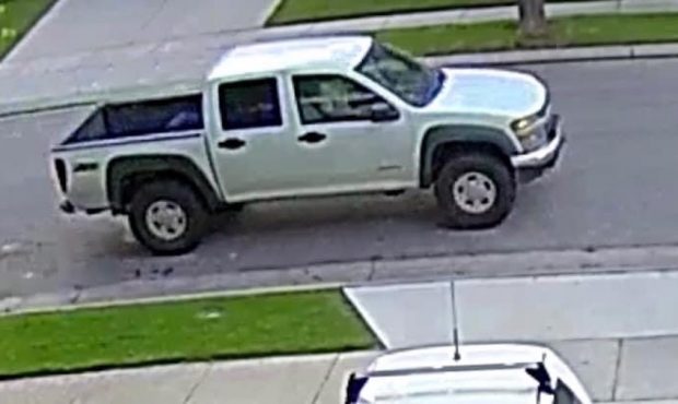 South Jordan police are hoping to identify the driver of this truck, who is suspected of flashing s...