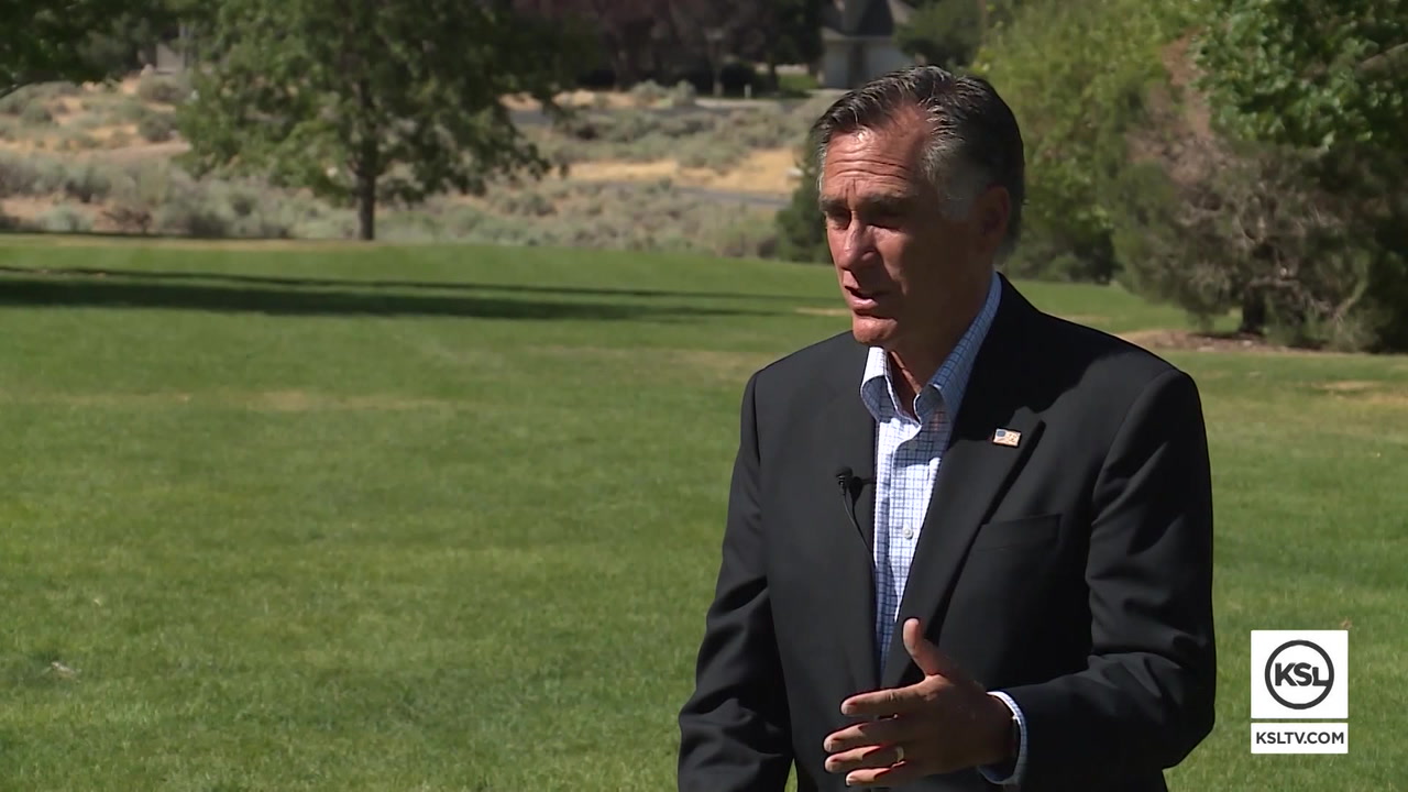 Sunday Edition: Sen. Mitt Romney On Bonneville Shoreline Trail; Gov. Gary Herbert