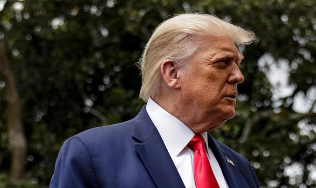 President Donald Trump, seen here on August 6, 2020 in Washington, DC, said he may hold a small Whi...