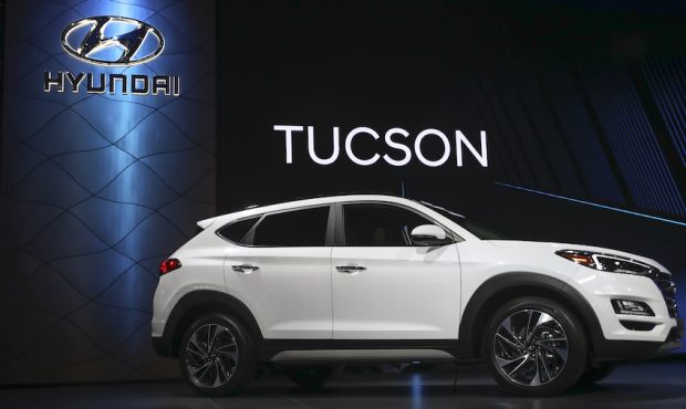 NEW YORK, NY - MARCH 28: The 2019 Hyundai Tucson is unveiled at the New York International Auto Sho...
