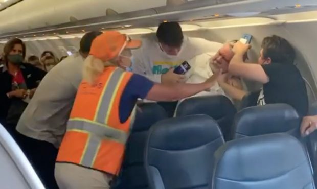 Fight Breaks Out On Flight To Provo After Passenger Refuses To Wear Mask