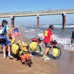 Bob Quick has bicycled across the nation three and a half times honoring firefighters across the country for their service. (Photo courtesy of Bob Quick)