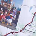 Kai Papenfuss and his mom created a poster documenting their journey to Disneyland. (KSL-TV)