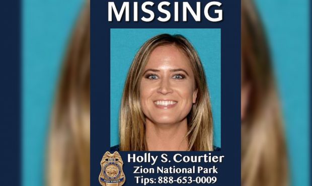 Holly Suzanne Courtier, 38, was dropped off at the Grotto parking area Friday by a private shuttle ...
