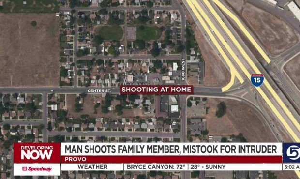 Provo Man Shot By Family Member Who Thought He Was Intruder, Police Say