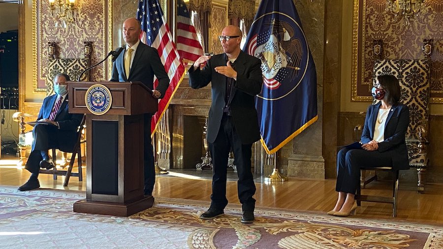 Leaders Outline Transition Plans For Utah's Governor, Lieutenant Governor