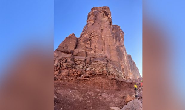 A 23-year-old California man died after falling 400 feet while base jumping near Moab. (Grand Count...