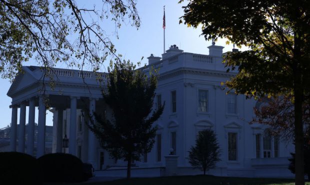 The White House is seen in the morning hours of November 4, 2020 in Washington, DC. The nation awai...
