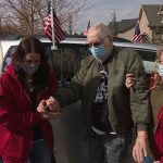Vietnam Veteran Chris Eby received a hero's welcome when he returned home after fighting COVID-19 in the hospital for seven weeks.