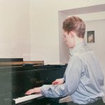 Michael Wall was 18 when this photo was taken. He went to college to study piano before becoming a professor himself. (Used with permission from Michael Wall)