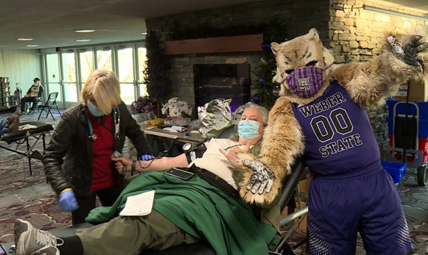 Weber State University and Waldo are hosting a huge blood drive. (Mike Anderson, KSL TV)...