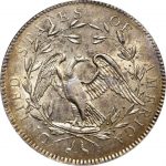 Back 1794 Flowing Hair Silver Dollar Realized $1,050,000(Used by permission from Stacks Bowers Galleries)