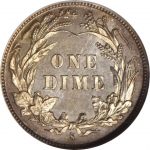 Back 1894-S Barber Dime. Realized $1,440,000 (Used by permission from Stacks Bowers Galleries)