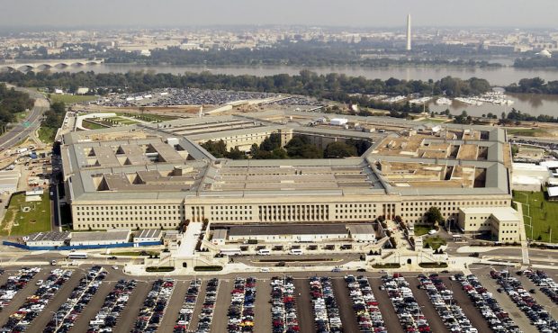 FILE: Aerial photo of the Pentagon in Arlington, Virginia. (Photo by Andy Dunaway/USAF via Getty Im...