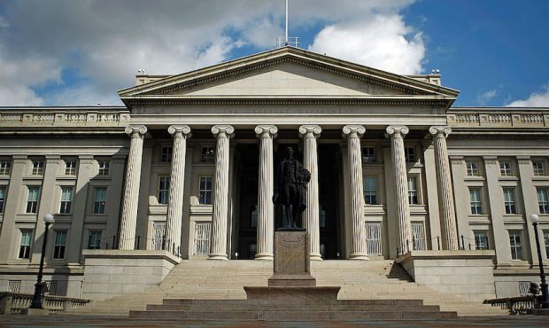 FILE: U.S. Treasury (Photo by Chip Somodevilla/Getty Images)...