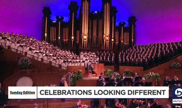 Tabernacle Choir at Temple Square...
