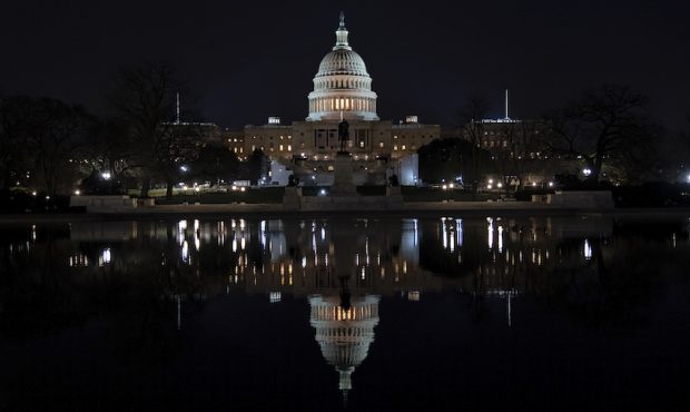 WASHINGTON, DC - JANUARY 11: The U.S. Capitol stands on January 11, 2021 in Washington, DC. House R...