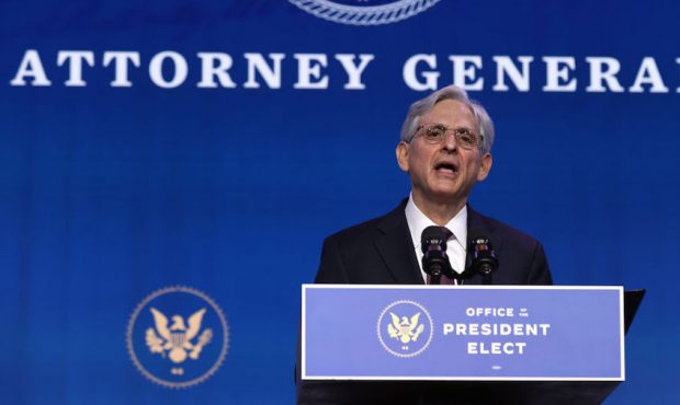 Federal Judge Merrick Garland delivers remarks after being nominated to be U.S. attorney general by...
