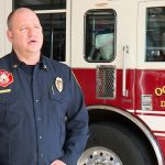 Deputy Chief Mike Slayer said the vaccinations are bringing a sense of relief to firefighters. (Mike Anderson, KSL TV)