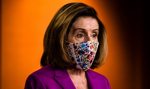 Speaker of the House Nancy Pelosi calls for the removal of President Donald Trump from office eithe...