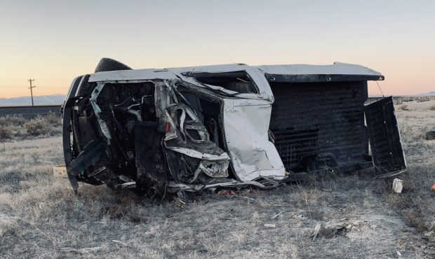 A Grantsville man died after he was ejected from his vehicle during a rollover crash near Delta. (U...