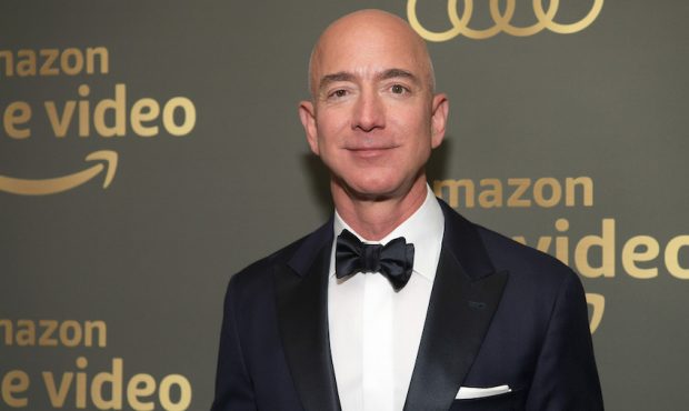 Amazon CEO Jeff Bezos attends the Amazon Prime Video's Golden Globe Awards After Party at The Bever...