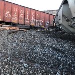 28 cars of a Union Pacific Train derailed in southern Millard County. (Millard Co. Sheriff's Office)